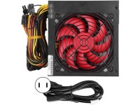 Computer Power Supply, Adjustable 9-Blade PC Power Supply, Red for Desktop Computer Office Home(#1) - Newegg.com
