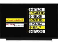 15.6 Replacement for Lenovo IdeaPad 5-15ITL05 5-15ARE05 5-15ALC05 5-15IIL05 5-15ITL05 5-15ABA7 5-15IAL7 5D10W69936 Screen LCD... 