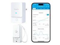 Wi-Fi Gateway Thermometer Hygrometer H5107, Outdoor Indoor Wireless Temperature Humidity Sensor Monitor with Remote APP... 