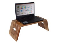 Victor DC075 High Rise Foldable Acacia Wood Laptop Stand - Newegg.com
