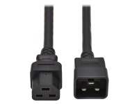 Tripp Lite Power Cord, C20 to C21 - Heavy-Duty, 20A, 250V, 12 AWG, 6 ft. (1.83 m), Black - For Network Switch, PDU, UPS, Router... 