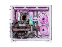 Velztorm Bubble Cow Pink Limited Edition Gaming PC (AMD Ryzen 7 5700X 8-Core, 16GB DDR4, 512GB PCIe SSD + 1TB HDD (3.5), GeForce... 