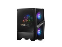 MSI Codex R Desktop PC Black (Intel i5-10400F 6-Core, 16GB RAM, 128GB m.2 SATA SSD + 1TB HDD (3.5), NVIDIA GTX 1660 Ti, Wifi... 