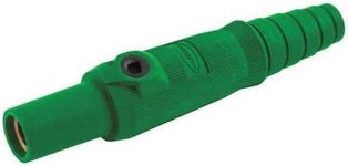 HUBBELL WIRING DEVICE-KELLEMS HBL15FGN Connector,3R, 4X, 12,Female,Green,8-2 - Newegg.com