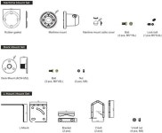 Peplink 40G Maritime 5G Antenna ANT-MR-40G-S-W-6, SMA, White, 4X Cellular | 1x GPS - Newegg.com