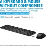 HP 655 Wireless Keyboard and Mouse Combo Black (4R009AA#ABA) - Newegg.com