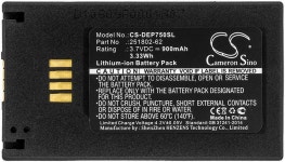 Battery Replacement for Vokkero GUARD FCE07 GUARD FCE001-ST GUARD FCE03 GUARD FCE06 GUARD FCE02 GUARD FCE05 GUARD FCE04 BAT-010... 