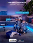 Smart LED Strip Lights 16.4ft WiFi LED Strip Lighting Work with Alexa and Google Assistant 16 Million Colors with App Control and... 