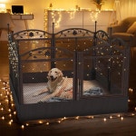 XXL Safety Dog Whelping Pen Cage Box Pet Birth Kennel w Waterproof Soft Fertility Mat - Newegg.com