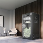 AC Infinity CLOUDLAB 844 Advance Grow Tent, 48x48x80 Thickest 1 in. Poles, Highest Density 2000D Diamond Mylar Canvas, 4x4 for... 