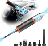 12000PA Lightweight Mini Portable Rechargeable Hand Held Hoover Suitable for Cleaning Office Cars Homes Pets Hair - Newegg.com