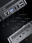 MINISFORUM Venus Series UM773 Lite Mini PC AMD Ryzen 7 7735HS up to 4.75GHz 32GB DDR5 512GB PCIe4.0 SSD AMD Radeon 680M Mini... 