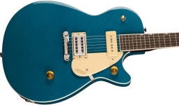 Gretsch G2215-P90 Streamliner Junior Jet Club P90 Electric Guitar, Ocean Turquoise - Newegg.com