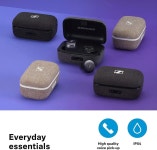 Headphones for Music & Calls with Adaptive Noise Cancellation, IPX4, Qi Charging 28-Hour Battery Life, Graphite, 700074 - Newegg.com
