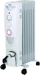 OPTIMUS H6013 H6013 WHITE 7 FIN OIL FILLED RADIATOR HEATER and... com OPTIMUS H6013  H6013 WHITE 7 FIN OIL FILLED RADIATOR HEATER... 