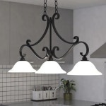 VAXCEL H0259 Monrovia 43.75-in Oil Rubbed Bronze 3-Light Linear Chandelier, - Newegg.com