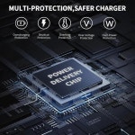 45W 19.5V 2.31A L25296-001 L25296-003 741727-001 Laptop Charger Fit for HP L25296-002/004 213349-109 HP Pavilion 11 13 14 15... 