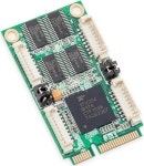 IO Crest SI-MPE15047 4 Port Serial Mini PCIe Expansion Card RS-232 XR17V354 - Newegg.com
