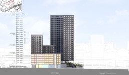  North View | Dantzic Street | Irk Valley | 6/10/15/24 fl | 20/32/47.5/77.5m | Proposed - SkyscraperCity