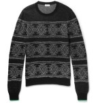 Saint Laurent - Jacquard-Knit Sweater