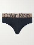 Black Icon Stretch-Cotton Briefs | CALVIN KLEIN UNDERWEAR | MR PORTER