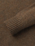 Dark brown Shetland Wool Sweater | ANDERSON & SHEPPARD | MR PORTER