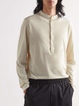 Cream Nalin Cotton-Jersey Henley T-Shirt | BARENA | MR PORTER