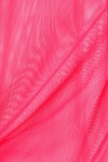 Pink Stretch-mesh turtleneck top | we11done | NET-A-PORTER