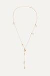 Gold Shapeshifter gold pearl necklace  | Loren Stewart | NET-A-PORTER