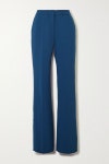 Petrol Victoria woven flared pants | Victoria, Victoria Beckham | NET-A-PORTER