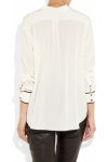 White Allowed silk shirt | Acne Studios | NET-A-PORTER