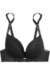 Black Stella Smooth Supernatural bra | Stella McCartney | NET-A-PORTER