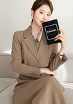 플레어,A라인 - 시크라인 DRESS - 플레어,A라인