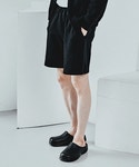 F4022 워크아웃 스웨트 쇼츠 밴타블랙 | 키작은남자 F4022 워크아웃 스웨트 쇼츠 밴타블랙