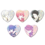 [25년 06월 발매] 문호 스트레이 독스 카라반 트레이딩 하트 캔 뱃지 2탄 랜덤 단품 (문스독 애니 공식 굿즈) ~25/02/28 - 도키도키굿즈 [25년... 