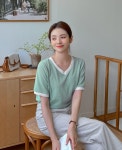 로맨틱 캐주얼 여성의류 로미스토리 브이썸머_TS