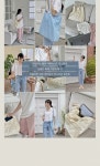 비러브 자수레터링 에코백-♥핫핑♥ 비러브 자수레터링 에코백