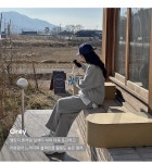 퐁당컬러 오버핏 양기모맨투맨(44~99)-♥핫핑♥ 퐁당컬러 오버핏 양기모맨투맨(44~99)