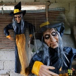 파/티/붕/붕 LED 마귀할멈 1.3m / 할로윈대형장식  할로윈led 할로윈장식 할로윈파티 할로윈파티용품 귀신의집꾸미기