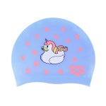 아레나 해피덕 롱헤어 실리콘 수모 A4AC1AC09 BLU - 주식회사 수영사랑 아레나 해피덕 롱헤어 실리콘 수모 A4AC1AC09 BLU