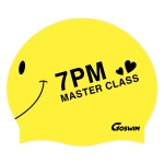 [샘플단체수모]해피스마일실리콘수모 1도 대칭인쇄 - 주식회사 수영사랑 [샘플단체수모]해피스마일실리콘수모 1도 대칭인쇄