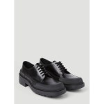 24 FW 알렉산더 맥퀸 Tread 트레이드 레이스업 가죽 로퍼 730086 WHSW0 1000 - 리본즈(REEBONZ)