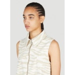 24 FW 가니 Zebra 지브라 프린트 집업 미니 드레스 J1281 531 - 리본즈(REEBONZ)