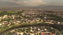 신라의 수도 서라벌 복원..JPG > 인기 게시물 | 시보드 신라의 수도 서라벌 복원..JPG