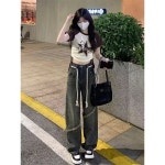 미국 하이 엔드 라운드 넥 두꺼운 라인 스웨터 여성 가을과 겨울 타이드 브랜드 하이 스트리트 스웨터 게으른 바람 코트 공장 콘센트 • 1688... 