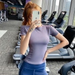 화이트 슬림 속건 여 추동 2025 신상 차이나 코트 룰루 동일 스포츠 요가복 상의 | 어이사마켓 | 어이사마켓 화이트 슬림 속건 여 추동 2025 신상... 