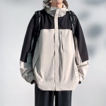 맞춤 누빔 아웃도어 등산 바람막이 남녀공용 봄가을 신상 삼방 오버사이즈 방수 점퍼 남 • 1688 • 어이사마켓 | 어이사마켓 맞춤 누빔... 