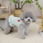 강아지 애완동물 의류 봄 여름 얇은 멜빵조끼 공주 드레스 고양이 테디 슈나우저 25 딸기 멜빵 드레스 • 1688 • 어이사마켓 | 어이사마켓... 