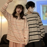 공장 도매 잠옷 애호가 복장 봄과 가을 남성과 여성의 긴 소매 바지 2 피스 한국어 버전의 곰 간단한 가정 옷 • 1688 • 어이사마켓... 