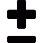 더하기 및 빼기 기호 - 무료 개 아이콘 아티스트가 디자인한 더하기 및 빼기 기호 종의 무료 아이콘